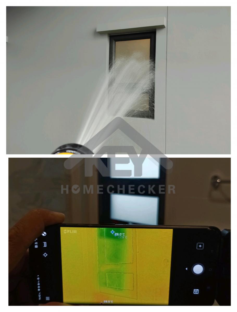 งานเทสน้ำ ประตูหน้าต่าง