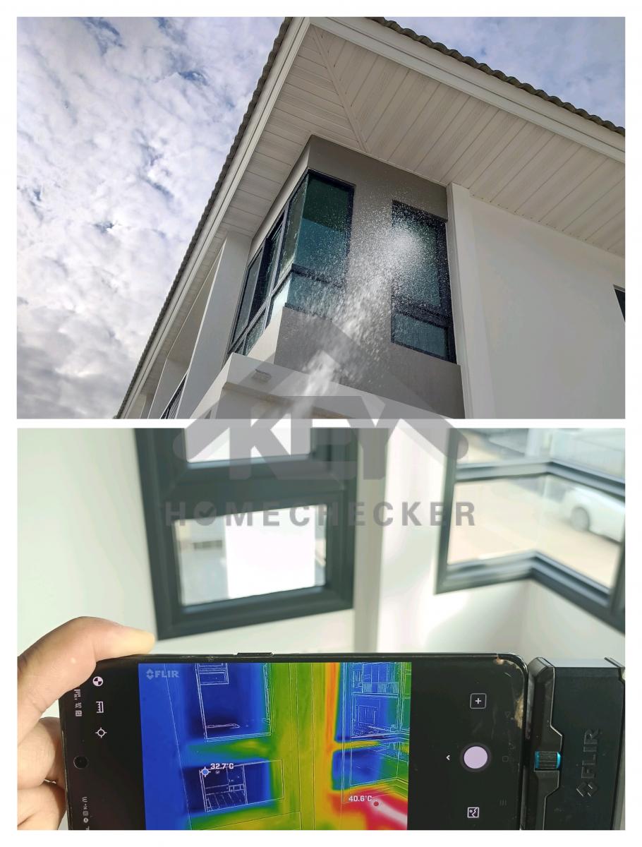 งานเทสน้ำ ประตูหน้าต่าง