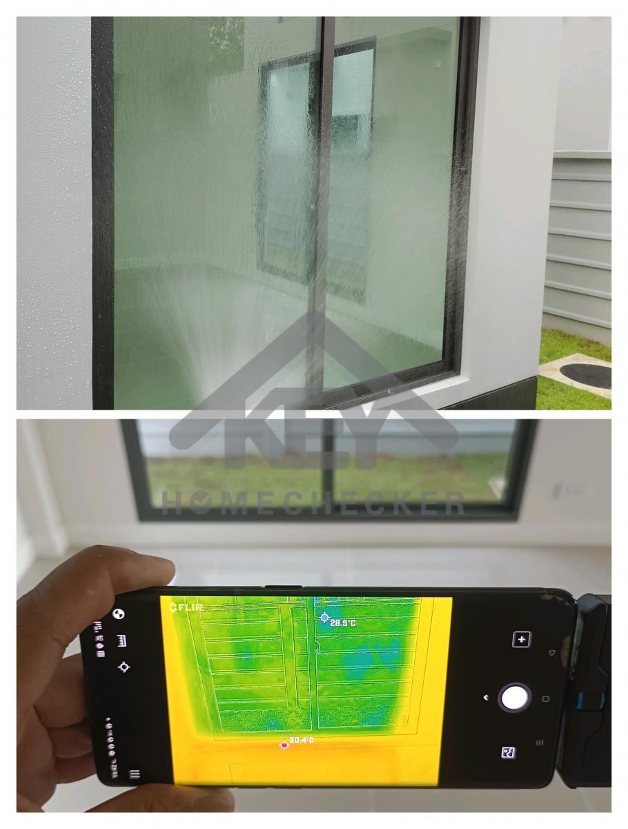 งานเทสน้ำ ประตูหน้าต่าง