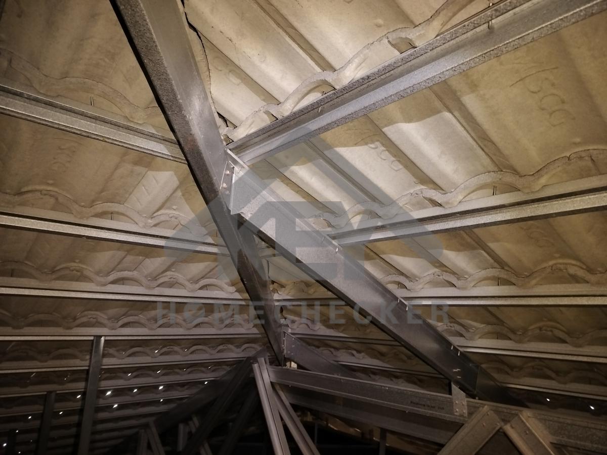 งานตรวจสอบหลังคา