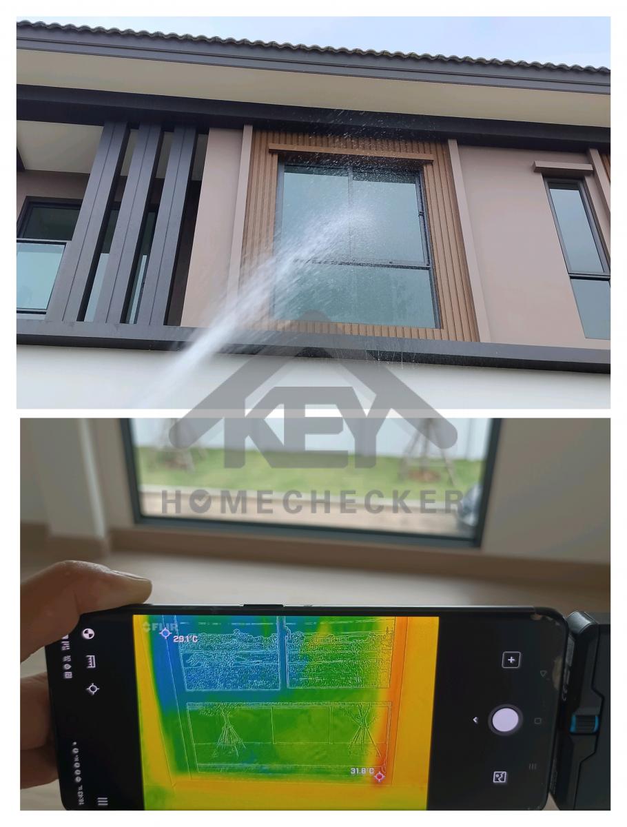 งานเทสน้ำ ประตูหน้าต่าง