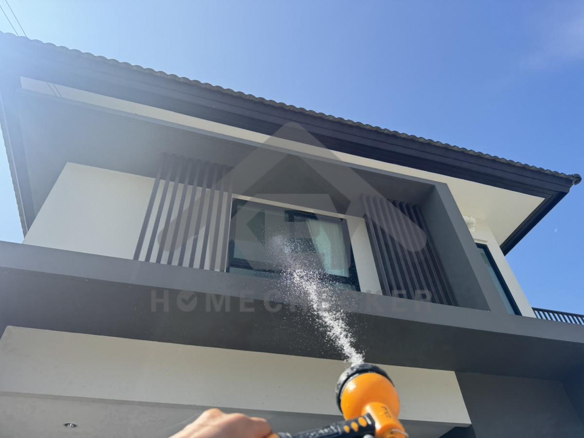 งานเทสน้ำ ประตูหน้าต่าง