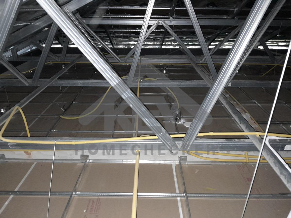 งานฝ้าชายคาและโครงฝ้า