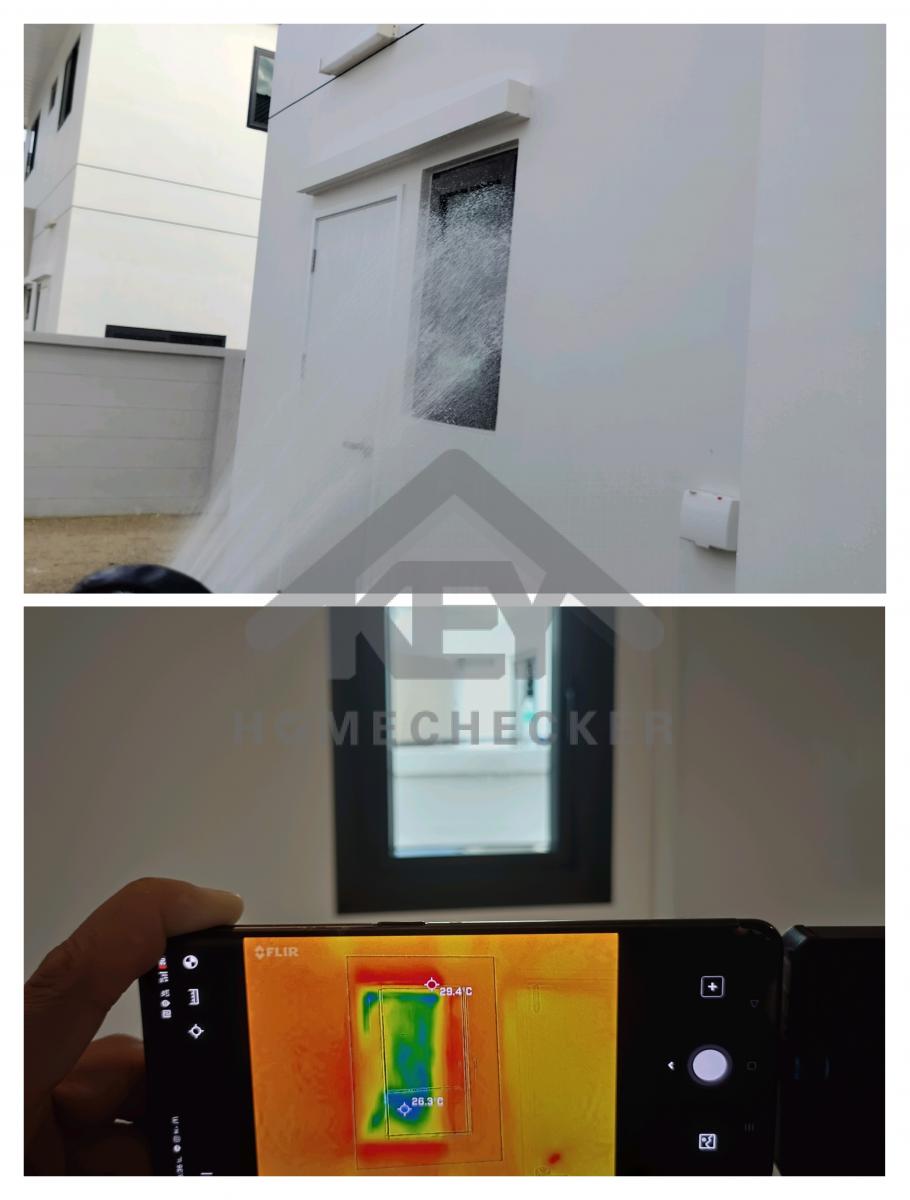 งานเทสน้ำ ประตูหน้าต่าง