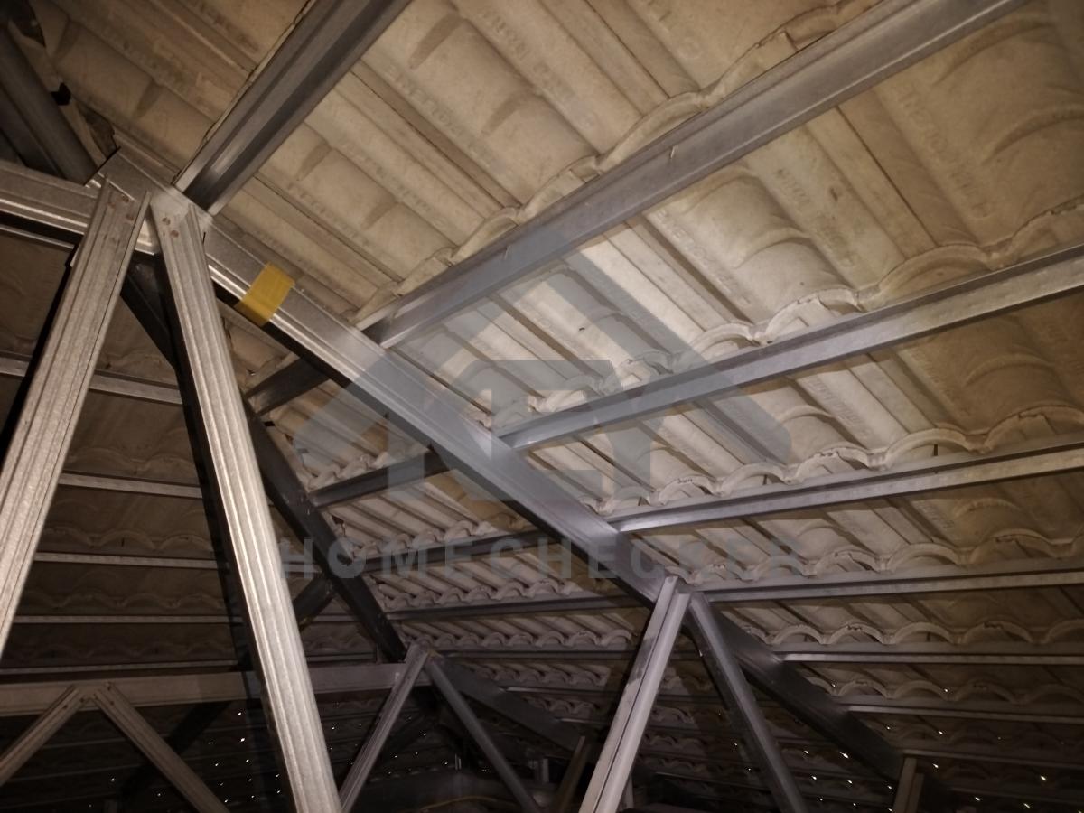 งานตรวจสอบหลังคา