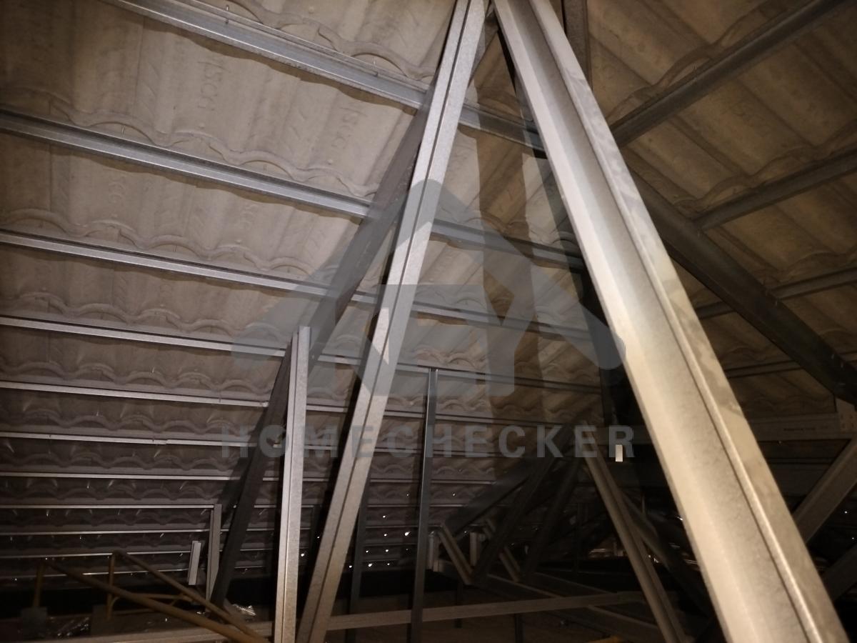 งานตรวจสอบหลังคา