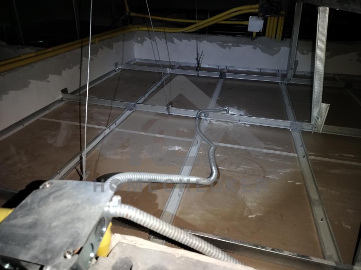 งานฝ้าชายคาและโครงฝ้า