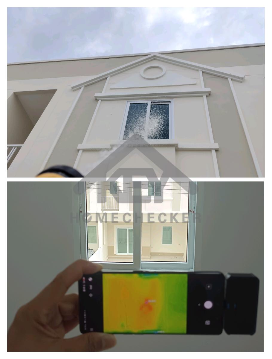 งานเทสน้ำ ประตูหน้าต่าง