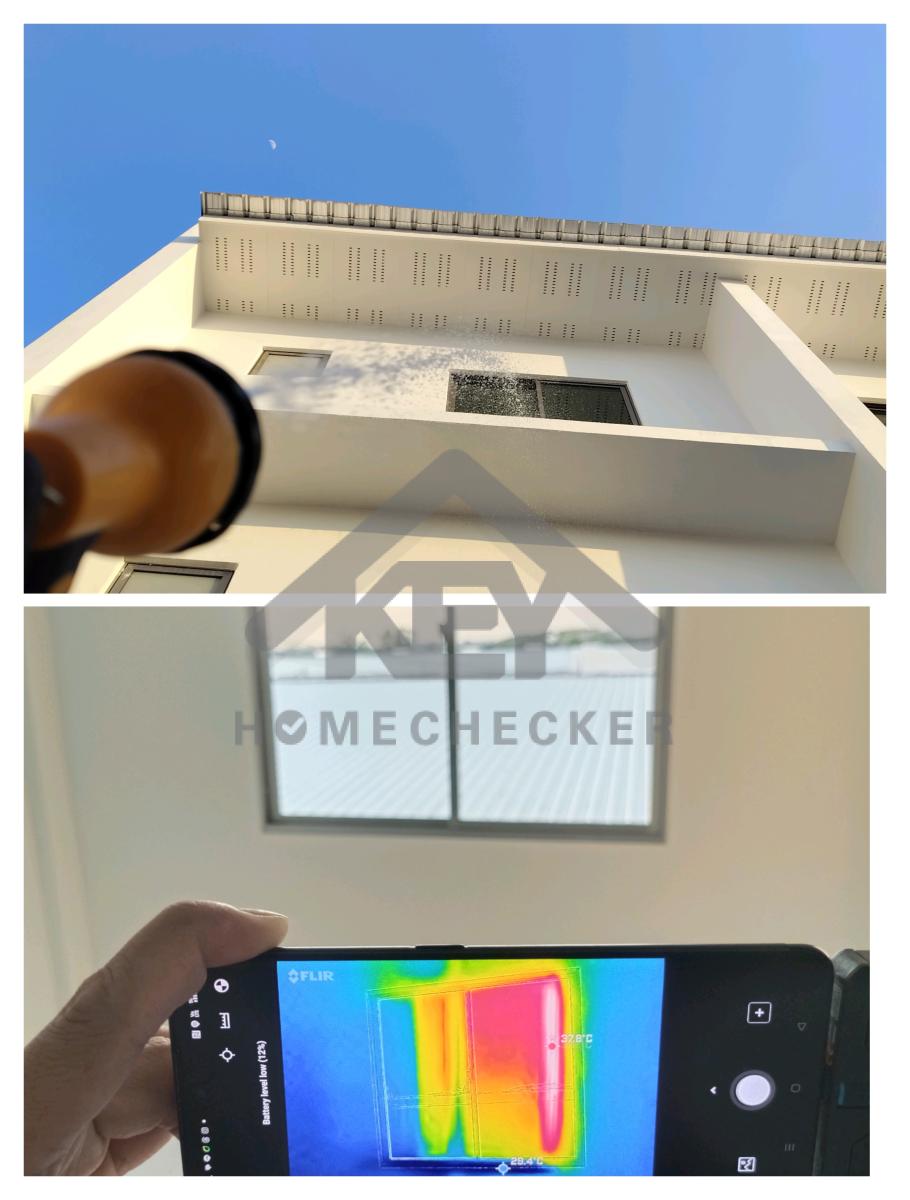 งานเทสน้ำ ประตูหน้าต่าง