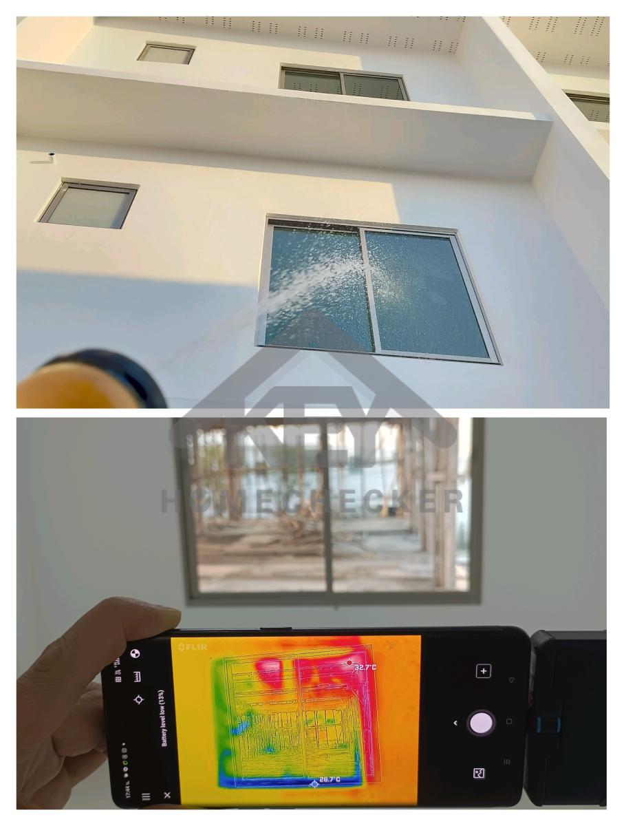 งานเทสน้ำ ประตูหน้าต่าง