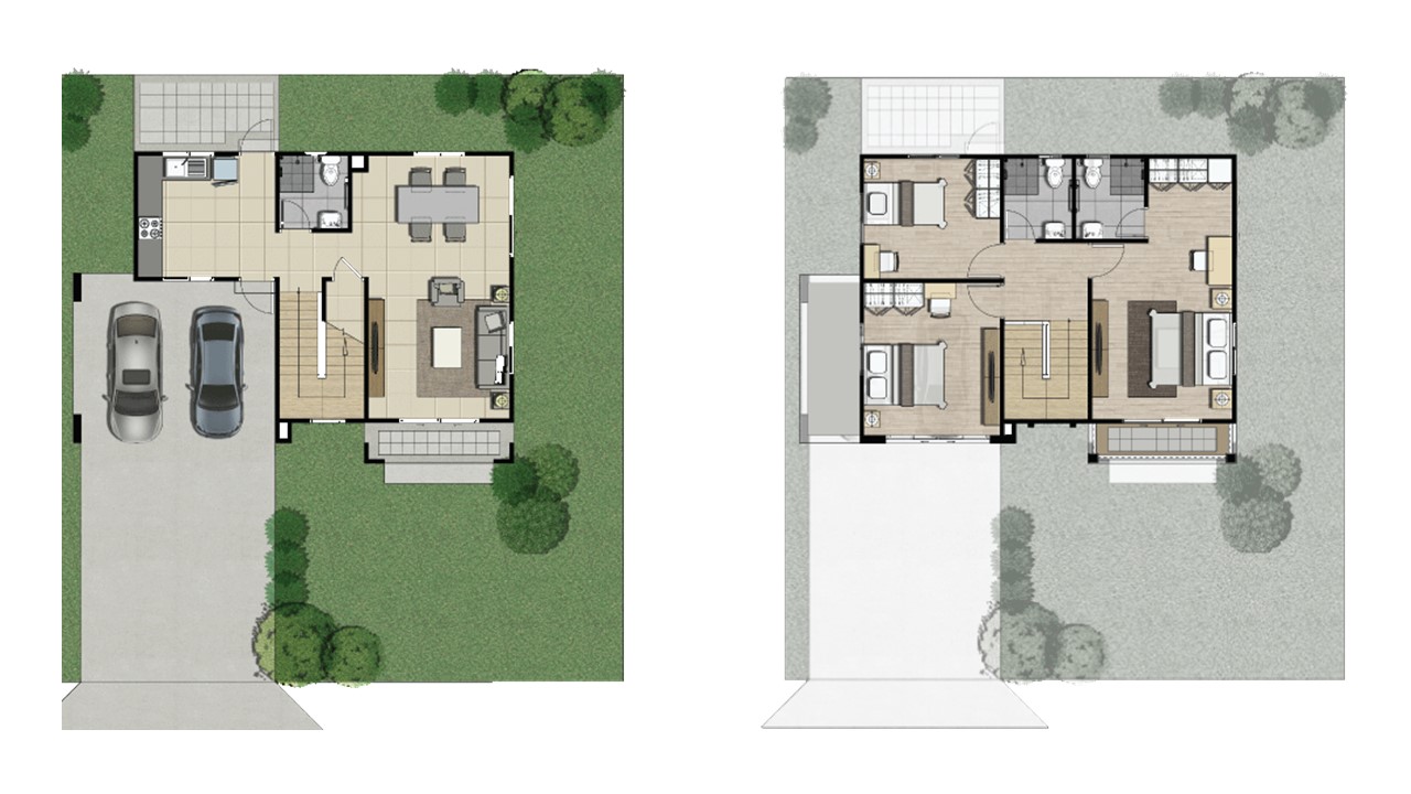 ผังบ้านหรือคอนโด
