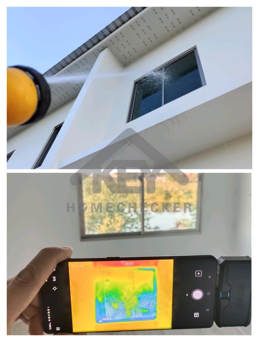 งานเทสน้ำ ประตูหน้าต่าง