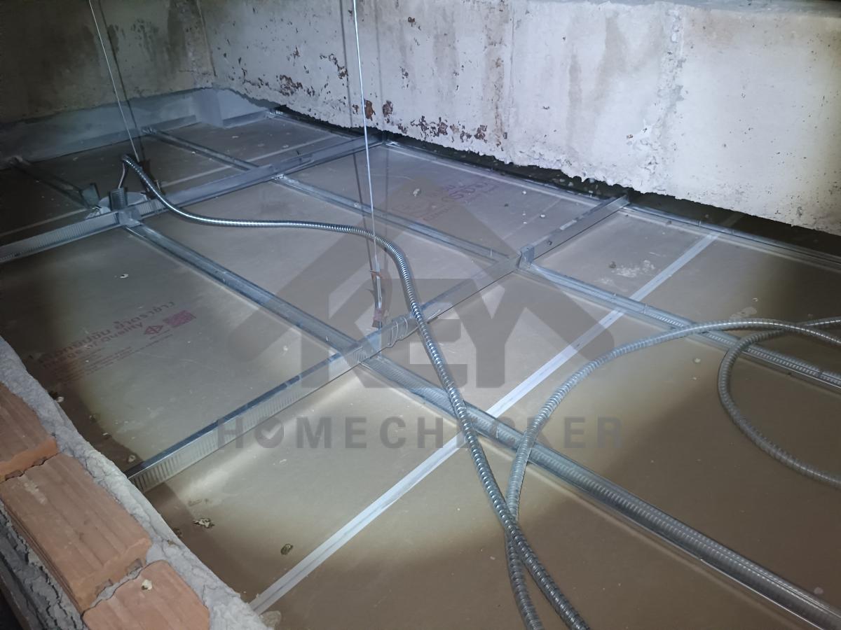 งานฝ้าชายคาและโครงฝ้า