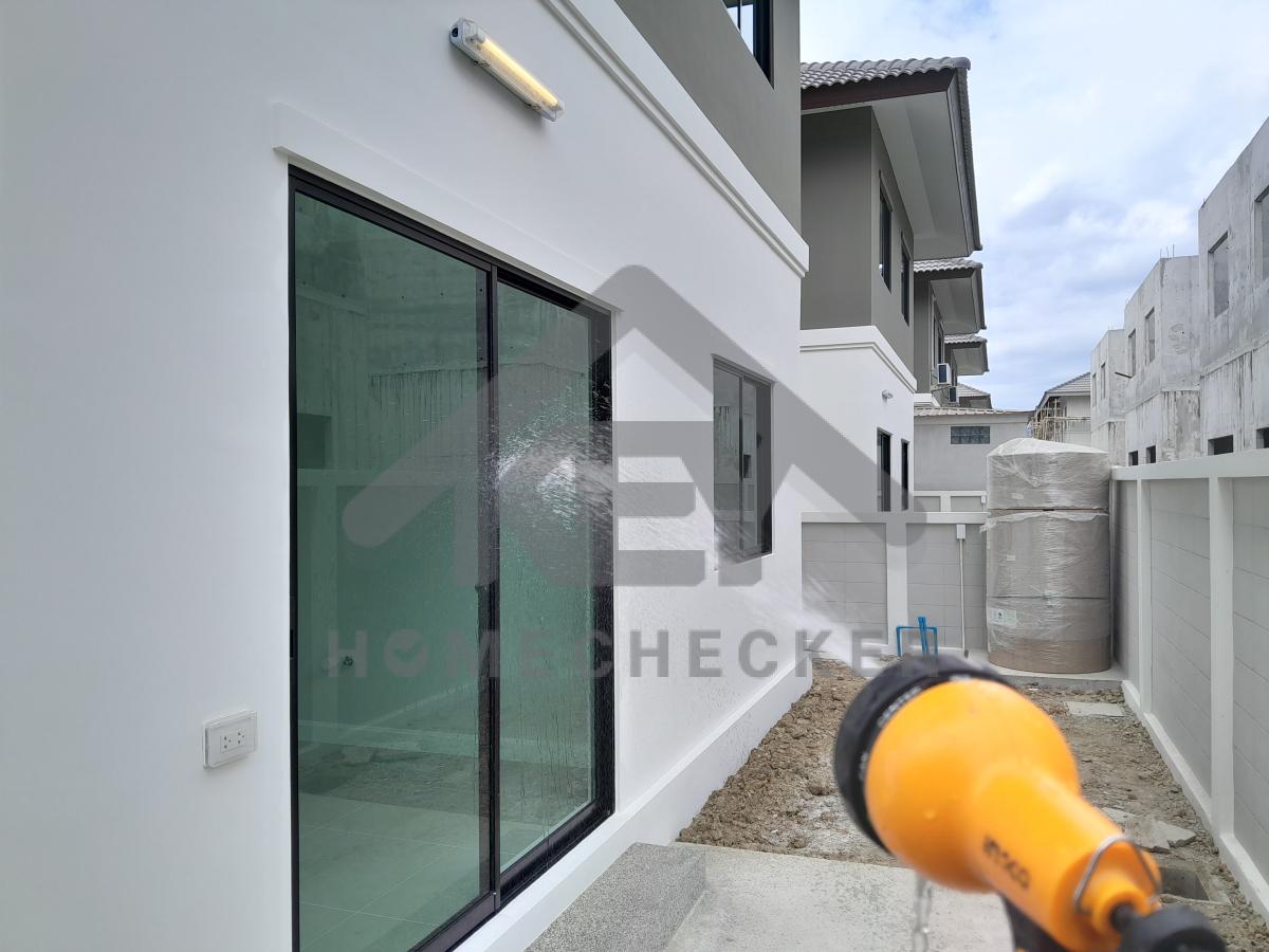 งานเทสน้ำ ประตูหน้าต่าง