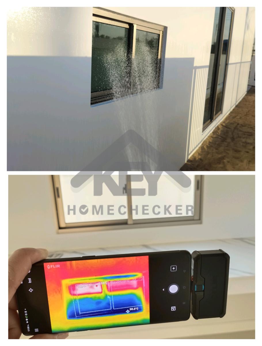 งานเทสน้ำ ประตูหน้าต่าง