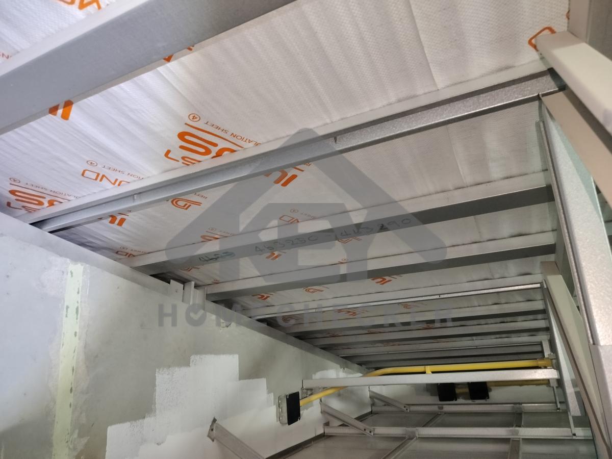 งานฝ้าชายคาและโครงฝ้า