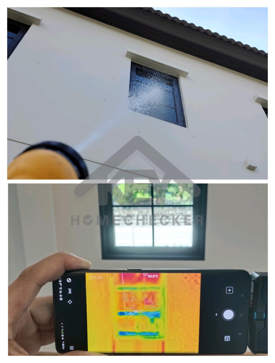 งานเทสน้ำ ประตูหน้าต่าง