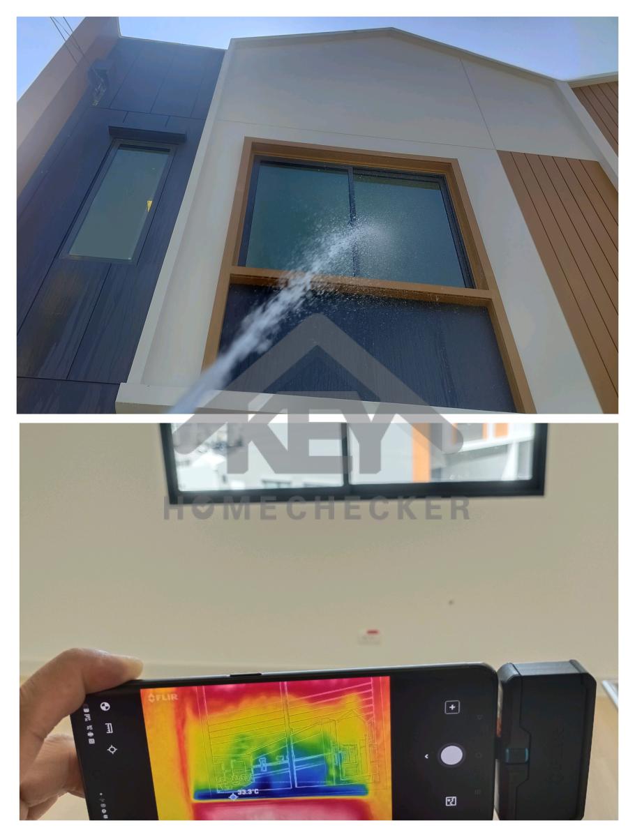 งานเทสน้ำ ประตูหน้าต่าง