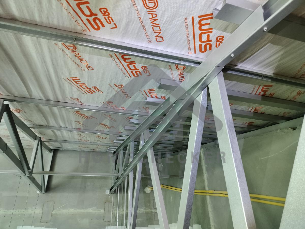 งานฝ้าชายคาและโครงฝ้า