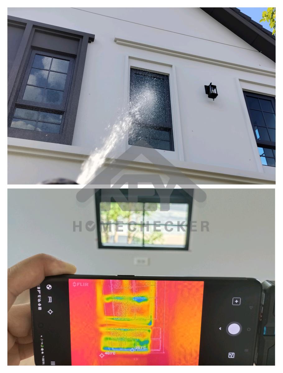 งานเทสน้ำ ประตูหน้าต่าง