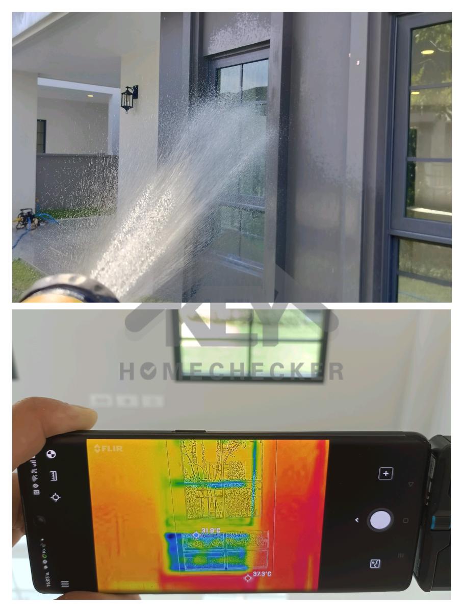 งานเทสน้ำ ประตูหน้าต่าง