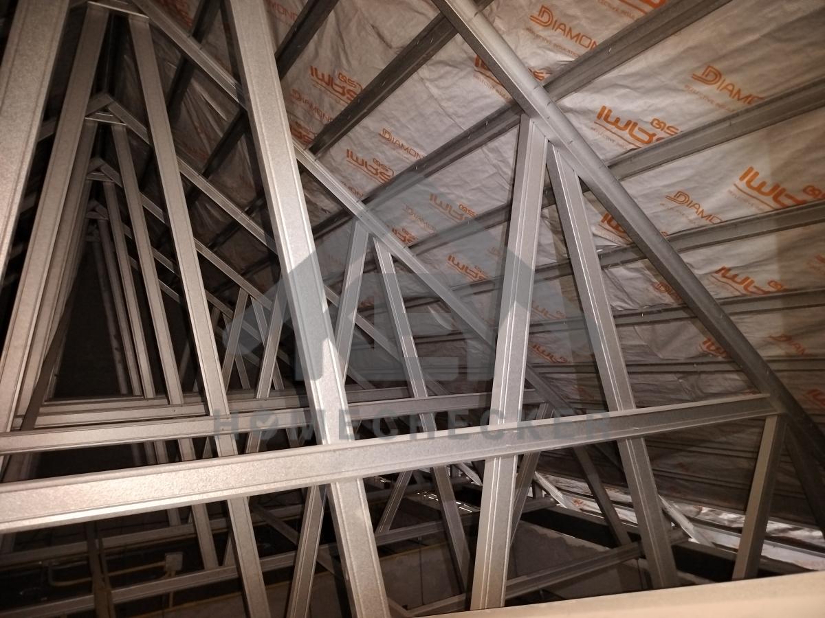 งานฝ้าชายคาและโครงฝ้า