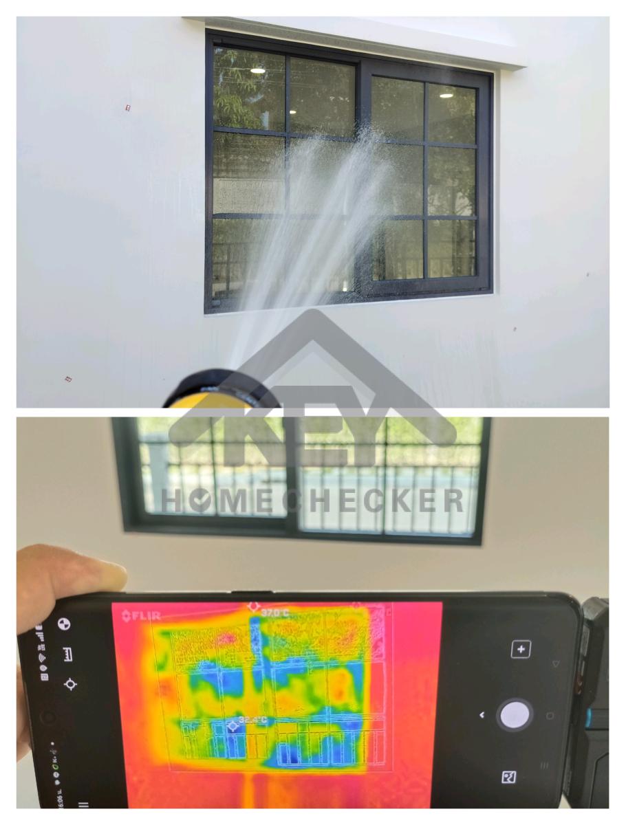 งานเทสน้ำ ประตูหน้าต่าง