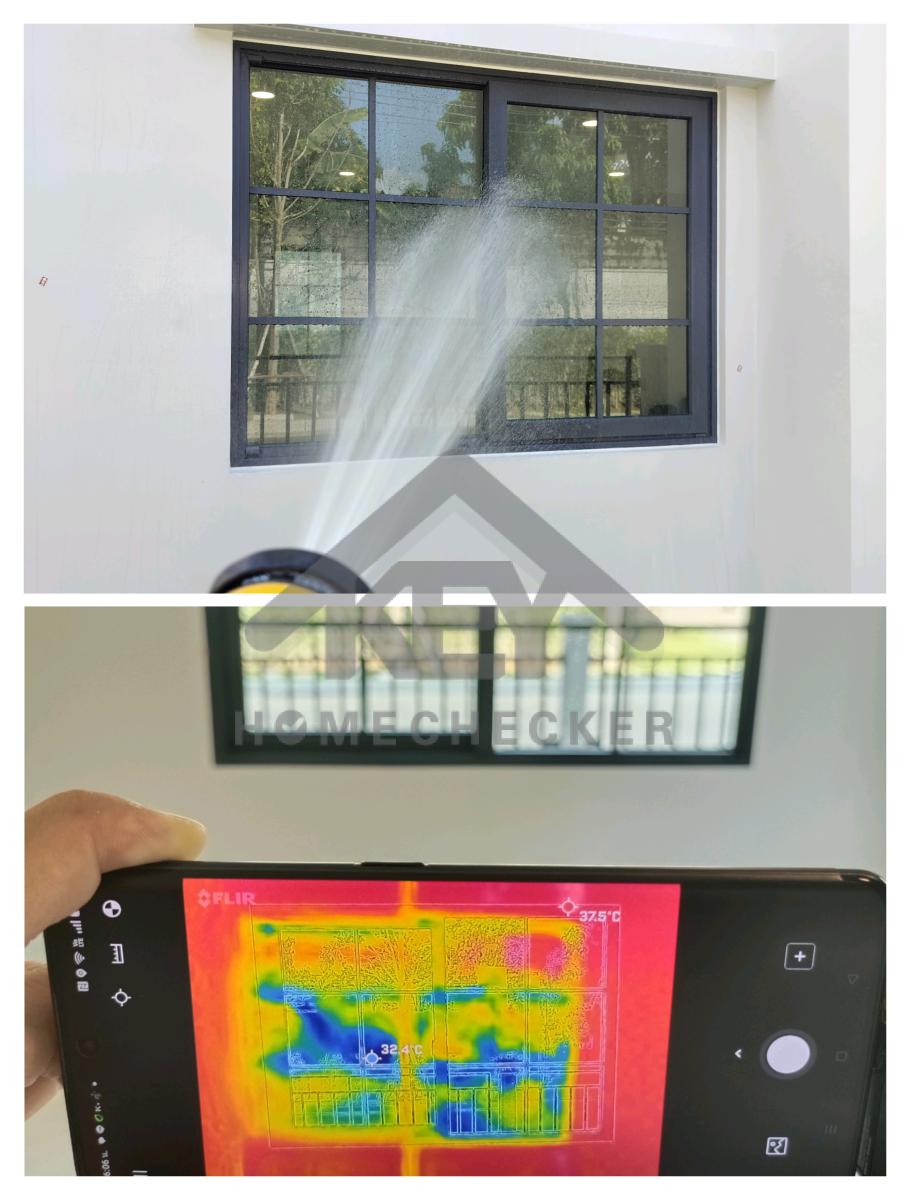 งานเทสน้ำ ประตูหน้าต่าง