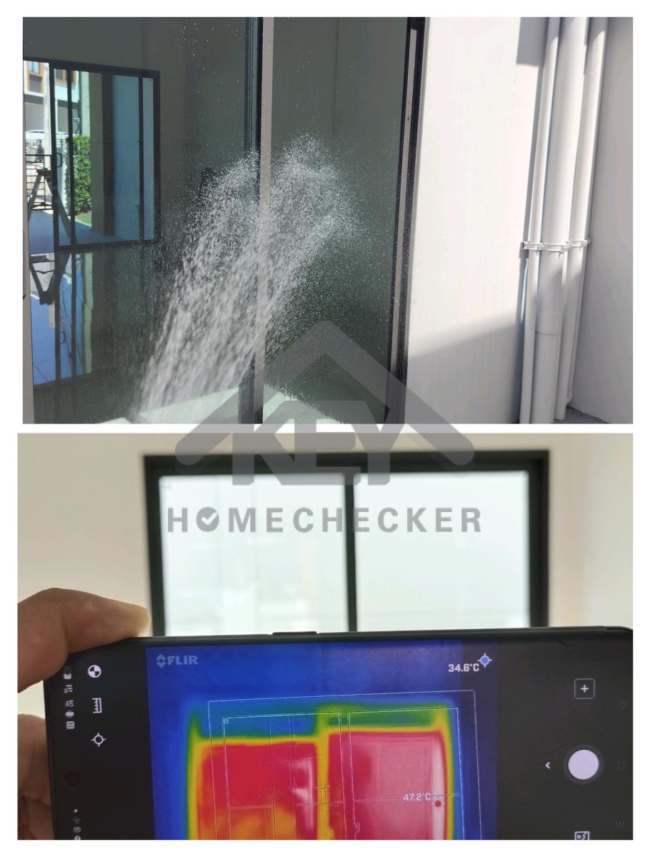 งานเทสน้ำ ประตูหน้าต่าง