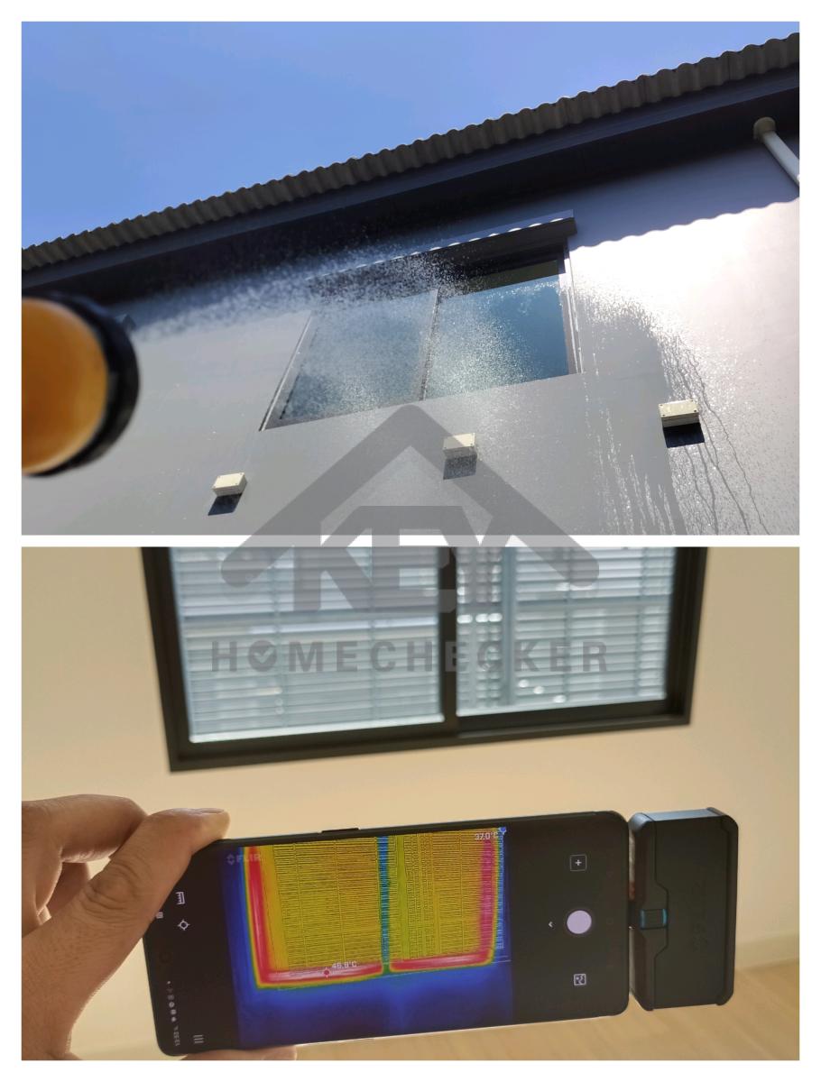 งานเทสน้ำ ประตูหน้าต่าง