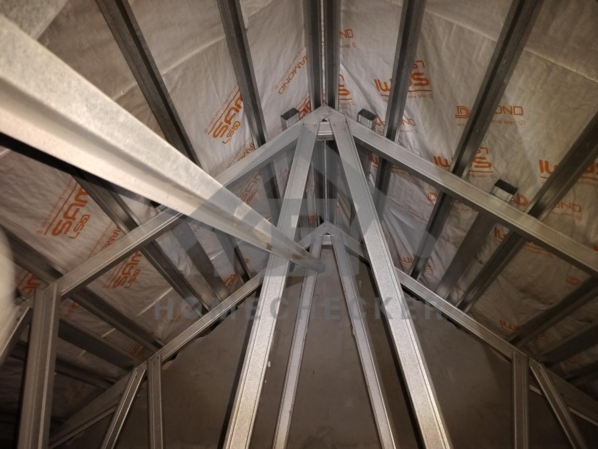 งานฝ้าชายคาและโครงฝ้า