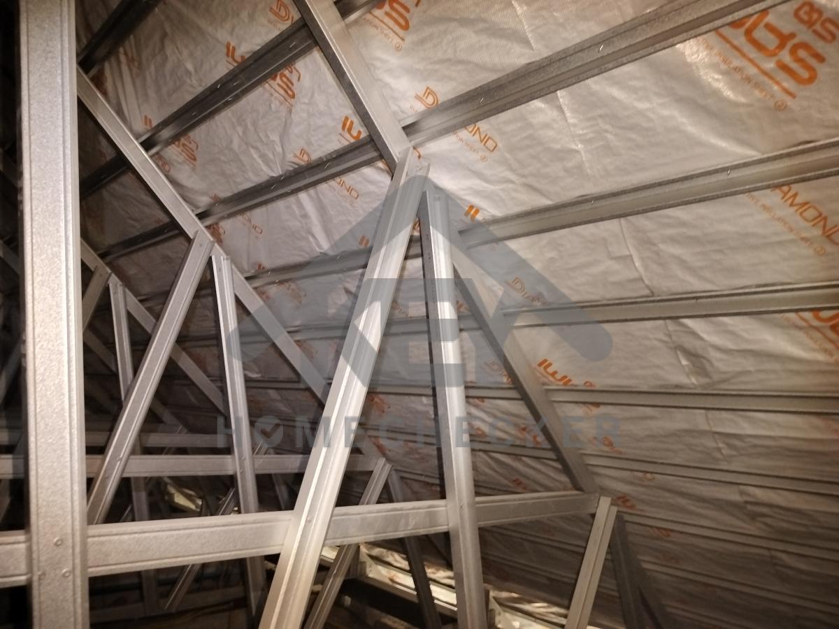 งานฝ้าชายคาและโครงฝ้า