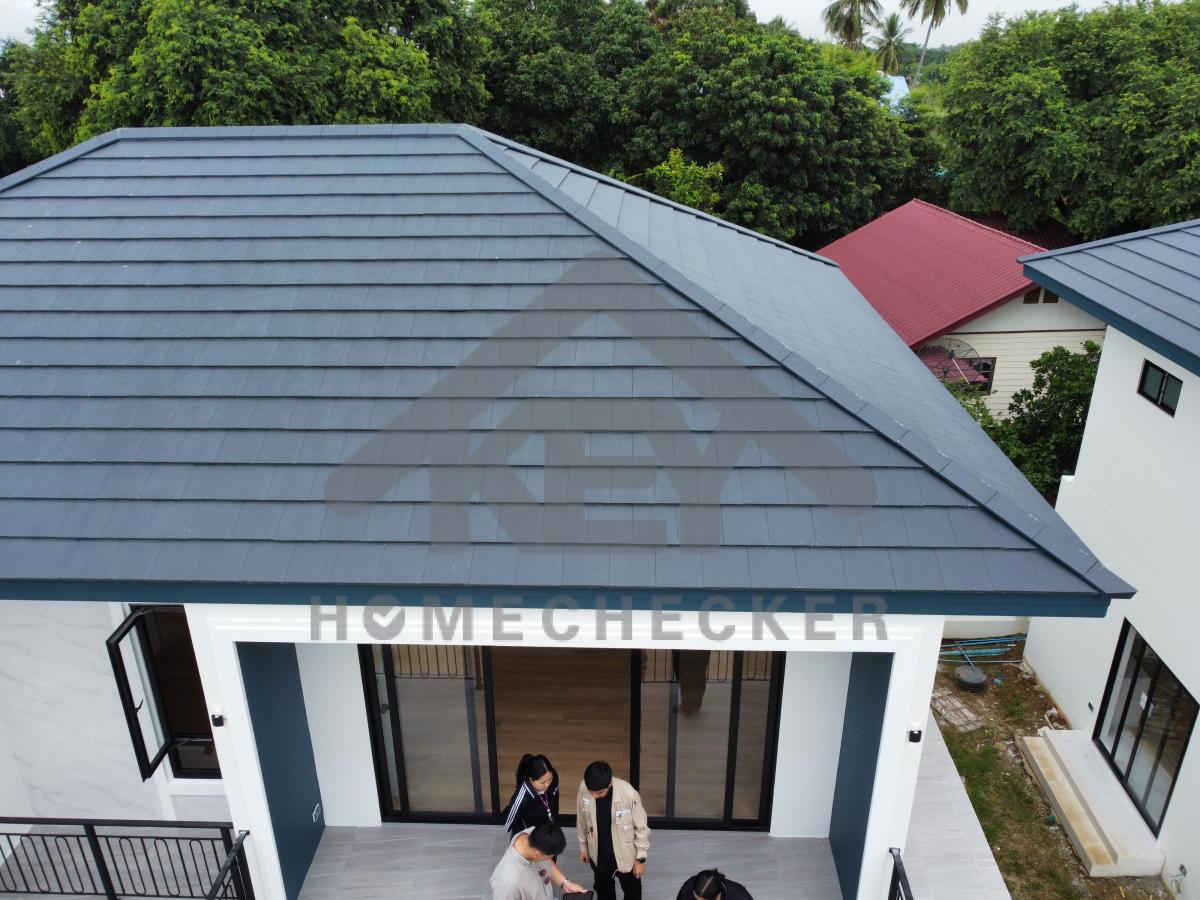 งานตรวจสอบหลังคา